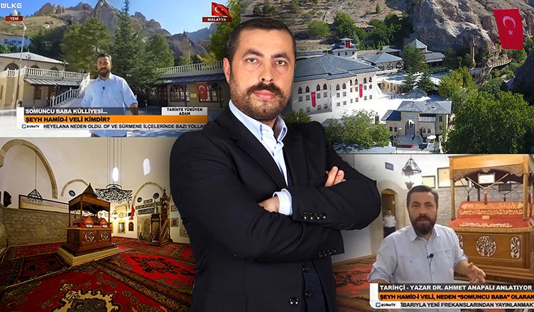 Tarihte Yürüyen Adam Ahmet Anapalı Ülke Tv Darende Somuncu Baba